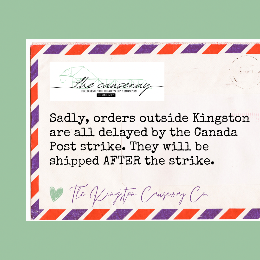 Canada Post Strike + The Kingston Causeway Ornaments💌