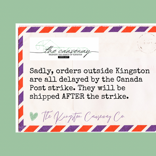 Canada Post Strike + The Kingston Causeway Ornaments💌
