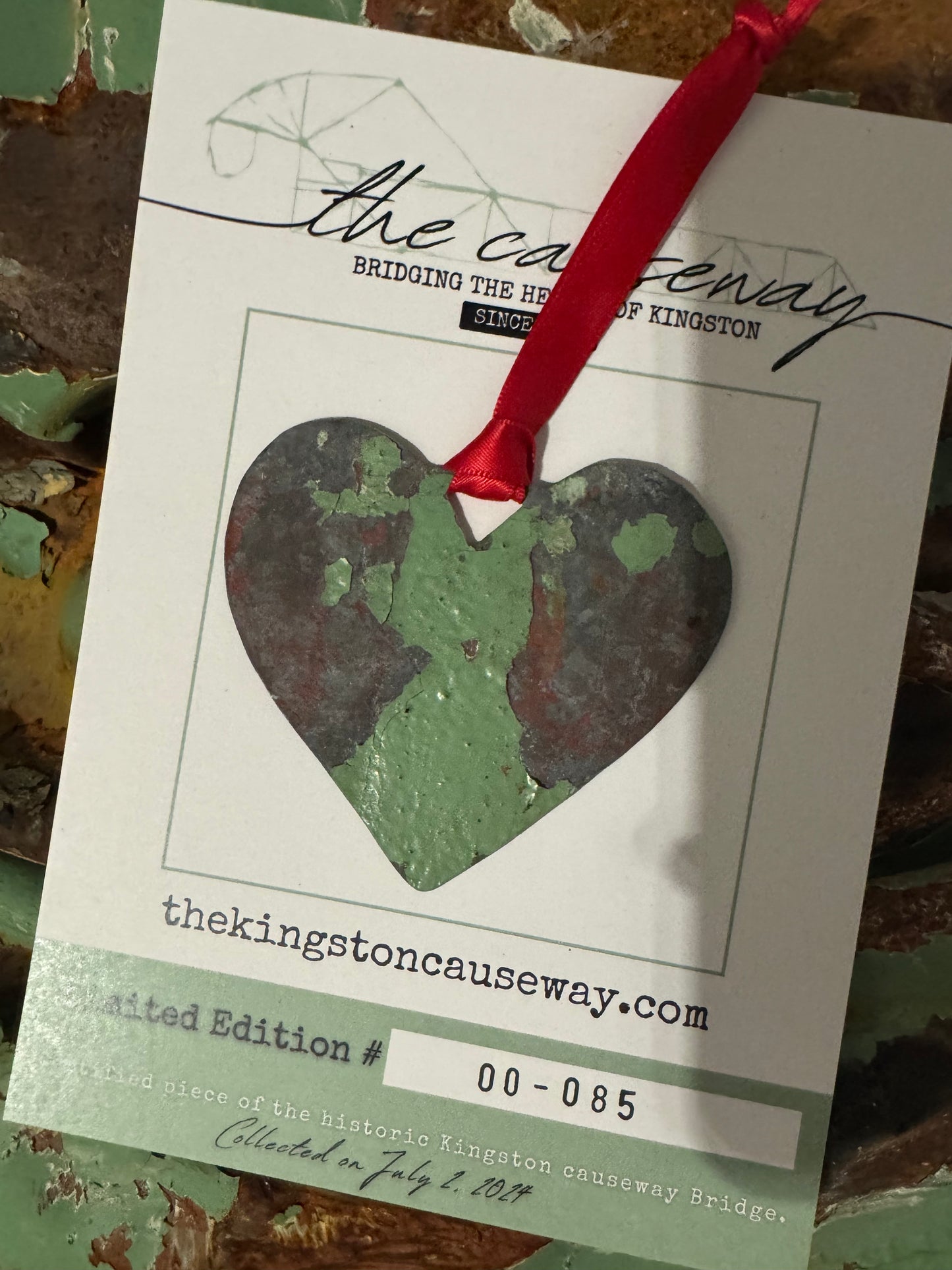 "Bridging The Hearts Of Kingston" Kingston Causeway Ornament
