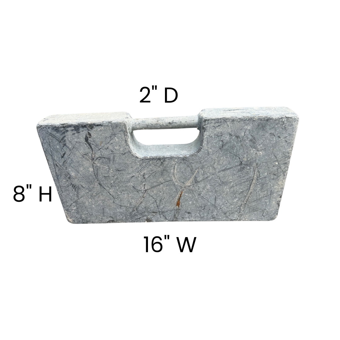 The Kingston Causeway "Counterweight" Blocks